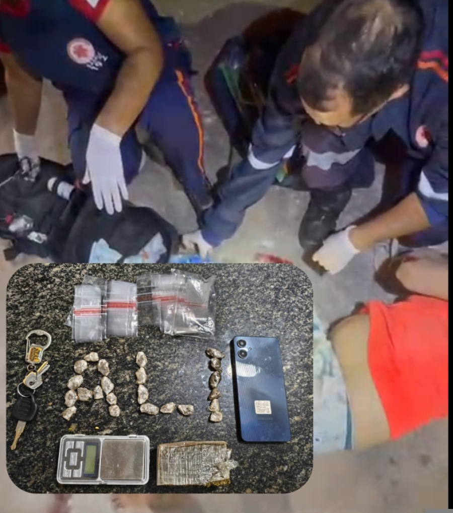 Suspeito de tráfico é baleado ao resistir prisão e atacar policial, em Açailândia/MA